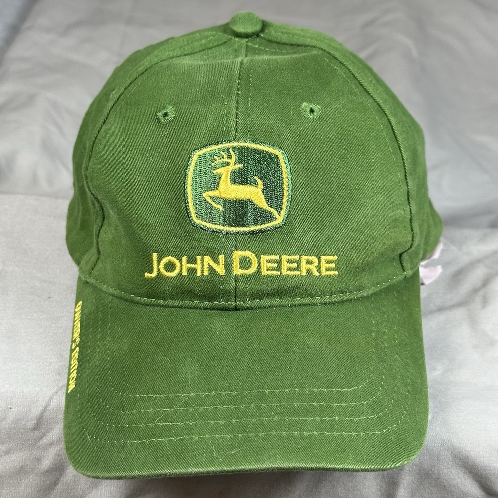 John Deere Owner's Edition Green Strapback Cap Cary Francis "Nothing Runs"